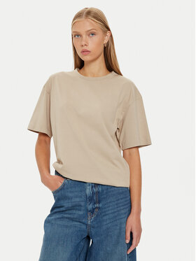 Marella Marella T-Shirt Riserva 2423976024 Szary Relaxed Fit