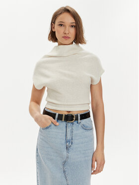 Gina Tricot Gina Tricot Majica 22932 Écru Regular Fit