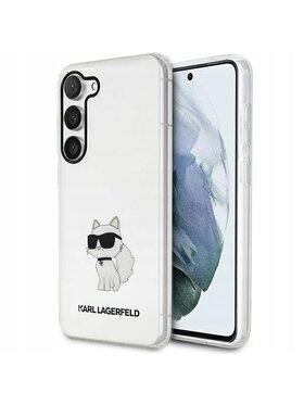 KARL LAGERFELD KARL LAGERFELD Etui na telefon Ikonik Choupette Przezroczysty