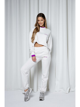 LilaLou LilaLou Dres Poli Beżowy Regular Fit