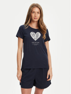 Mustang Mustang Tricou Alma 1016156 Bleumarin Regular Fit