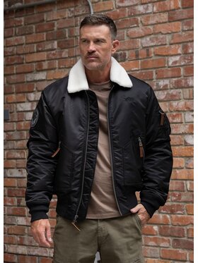 PITBULL PITBULL Kurtka zimowa HARWOOD MA Czarny Regular Fit