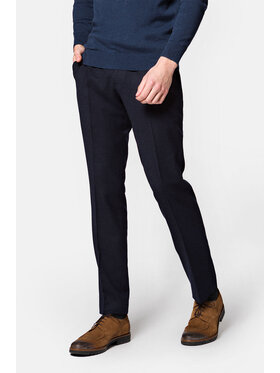 Lancerto Lancerto Spodnie materiałowe Ricardo SP099222000002 Granatowy Slim Fit