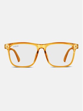 Smooder Smooder Okulary z filtrem blue light Ampere Pomarańczowy