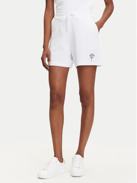 JOOP! JOOP! Pantaloncini sportivi 10224410 Bianco Regular Fit