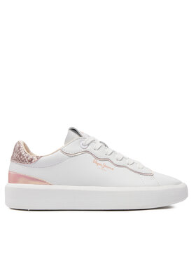 Pepe Jeans Pepe Jeans Sneakersy Dobbie Seal PLS00006 Biały