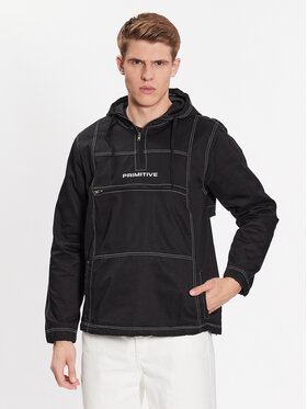 Primitive Primitive Bunda anorak Concord PA123106 Černá Regular Fit