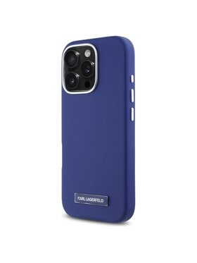KARL LAGERFELD KARL LAGERFELD Etui na telefon iPhone 16 Pro Max Niebieski