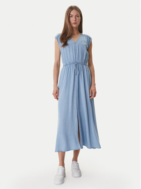 DKNY DKNY Každodenné šaty DJ6D9183 Modrá Relaxed Fit