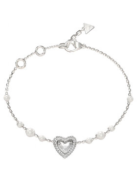 Guess Guess Náramok JUBB06009JWRHS Strieborná