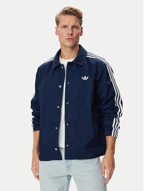 adidas adidas Bunda pro přechodné období 3 Stripes Coaches Jacket KE4174 Tmavomodrá Regular Fit