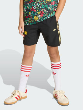 adidas adidas Szorty materiałowe 159163 Czarny Regular Fit