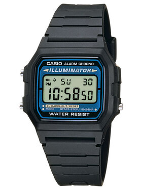 Casio Casio Zegarek F-105W-1AWYEF Czarny