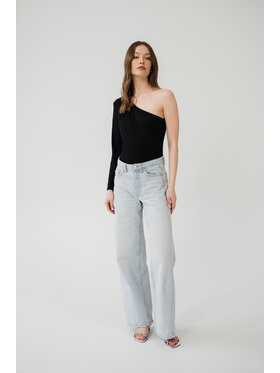 ROSE AVENUE ROSE AVENUE Body JUDY Czarny Slim Fit