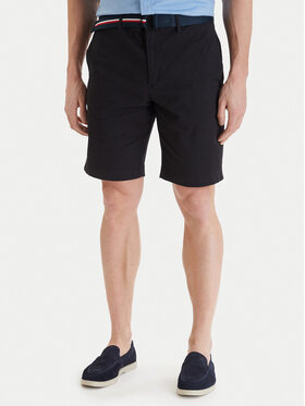 Tommy Hilfiger Tommy Hilfiger Szett rövidnadrág és öv Denton MW0MW42349 Fekete Slim Fit