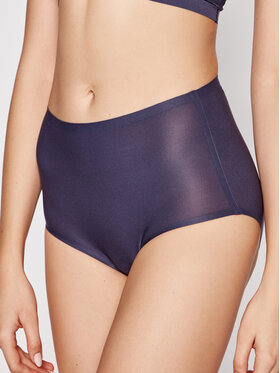 Chantelle Chantelle Klasikinės kelnaitės aukštu juosmeniu Soft Stretch C26470 Tamsiai mėlyna