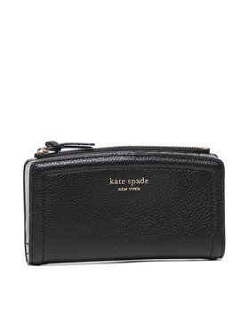 Kate Spade Kate Spade Didelė Moteriška Piniginė Zip Slim Wallet K5613 Juoda