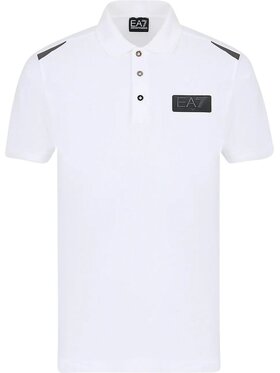 EA7 Emporio Armani EA7 Emporio Armani Halenka regular Bílá Regular Fit