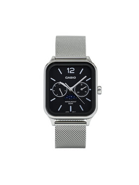 Casio Casio Zegarek MTP-M305M-8AVER Srebrny