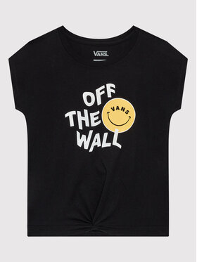 Vans Vans T-Shirt VN0A7RUS Μαύρο Regular Fit