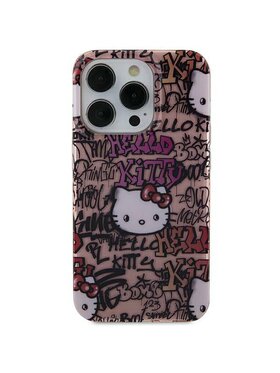 Hello Kitty Hello Kitty Etui na telefon iPhone 15 Różowy