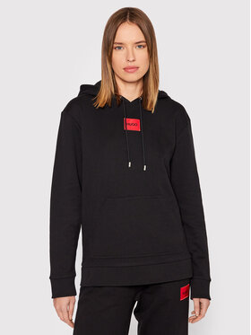 Hugo Hugo Pulóver Dasara_Redlabel 50455958 Fekete Relaxed Fit