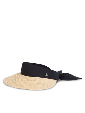 Calvin Klein Calvin Klein Nokk Ck Linen Headband Straw Visor K60K612916 Beež
