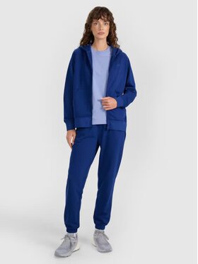 4F 4F Bluza FWMM00TSWSF1763-031S Granatowy Regular Fit