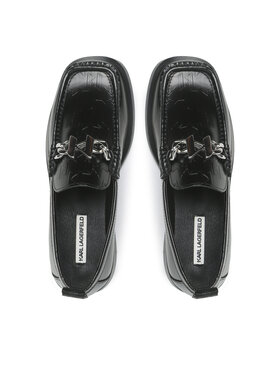 KARL LAGERFELD Loaferke KL41335 Črna