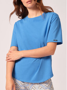 Skiny Skiny T-Shirt 080843 Niebieski Comfortable Fit