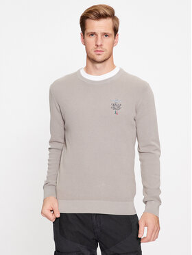 Aeronautica Militare Aeronautica Militare Džemper 232MA1394L463 Zelena Regular Fit