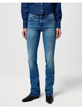 Wrangler Wrangler Jeansy BOOTCUT Niebieski Bootcut Fit