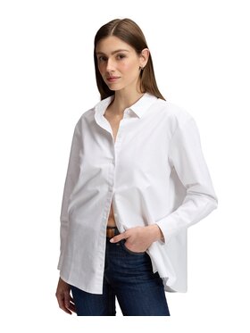 Lee Lee Koszula 112385726 Biały Boyfriend Fit