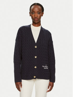 Tommy Hilfiger Tommy Hilfiger Kardigán WW0WW42143 Sötétkék Relaxed Fit