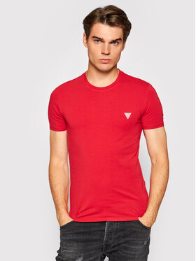Guess Guess T-Shirt Core M1RI24 J1311 Červená Super Slim Fit
