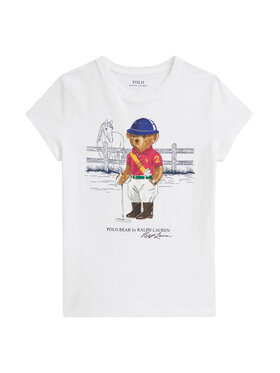 Polo Ralph Lauren Polo Ralph Lauren Tričko 313A96120001 Biela Regular Fit