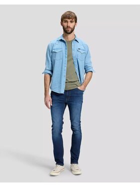 Lee Lee Jeansy LUKE Niebieski Slim Fit