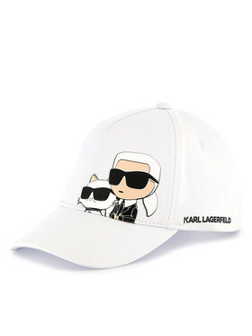 KARL LAGERFELD KARL LAGERFELD Бейсболка Z30393 Білий