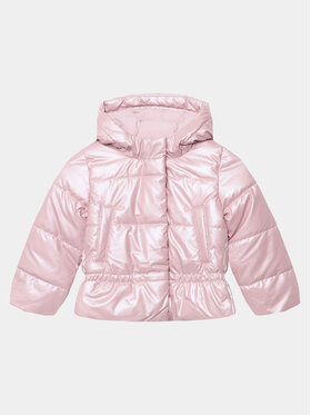 United Colors Of Benetton United Colors Of Benetton Pūkinė striukė 22Z0GN01Q Rožinė Regular Fit