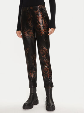 LOLA CASADEMUNT LOLA CASADEMUNT Szövet nadrág LF2414007 Fekete Slim Fit