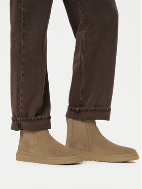 Clarks Clarks Sztyblety Polden Easy 26183407 Beżowy
