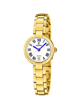 Festina Festina Zegarek F20786-1 Złoty