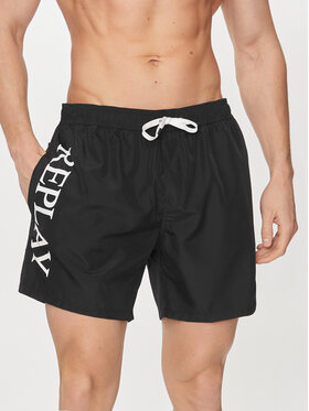 REPLAY Replay Плувни шорти LM1119.000.82972 Черен Regular Fit