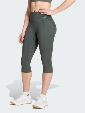 adidas adidas Legginsy 164795 Szary Fitted Fit