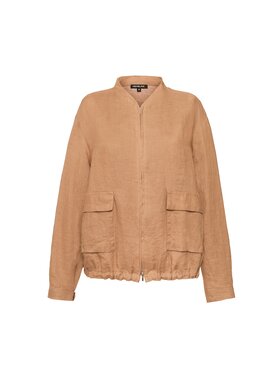 HEXELINE HEXELINE Kurtka bomber 0064/B2 Beżowy Regular Fit