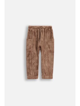 Coccodrillo Coccodrillo Spodnie dresowe ZC5120102FBN-018 Brązowy Regular Fit