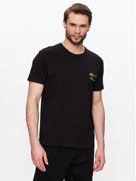 Alpha Industries Alpha Industries T-krekls Muhammad Ali 136517 Melns Regular Fit