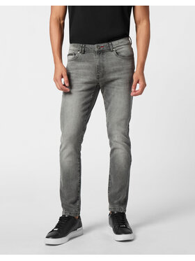 PHILIPP PLEIN PHILIPP PLEIN Jeansy 25899 Šedá Skinny Fit