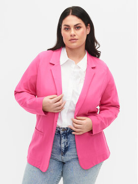 Zizzi Zizzi Švarkas J21008C Rožinė Regular Fit