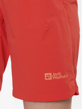 Jack Wolfskin Sportske Kratke Hlače Hilltop 1505462 Narančasta Regular Fit